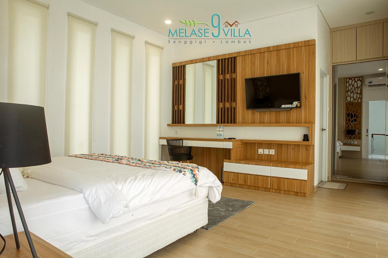 Melase 9 Villa, Senggigi Mataram Exteriör bild