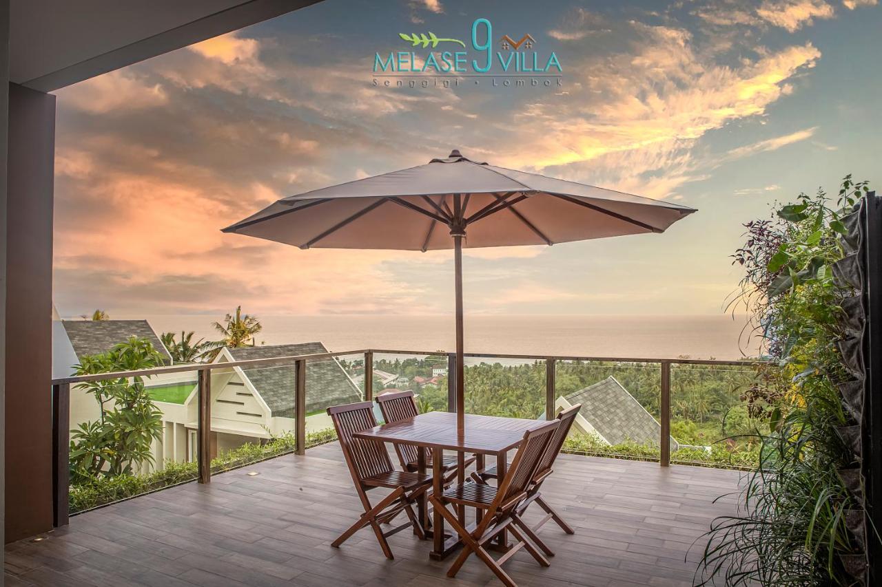 Melase 9 Villa, Senggigi Mataram Exteriör bild