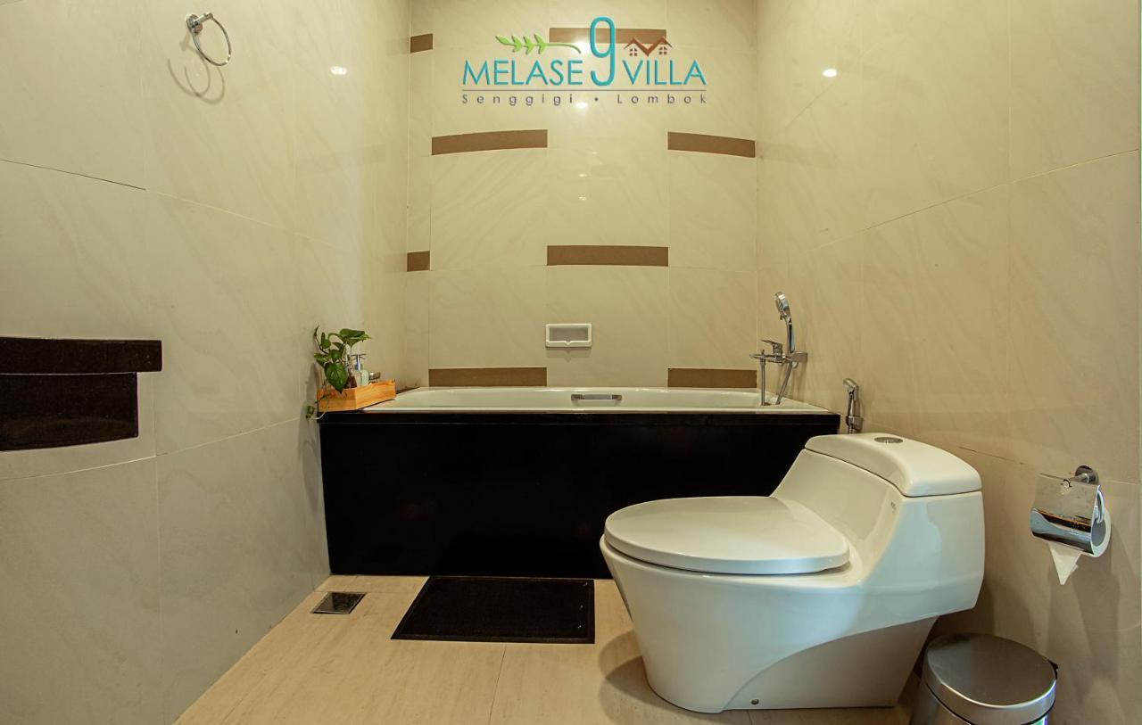 Melase 9 Villa, Senggigi Mataram Exteriör bild