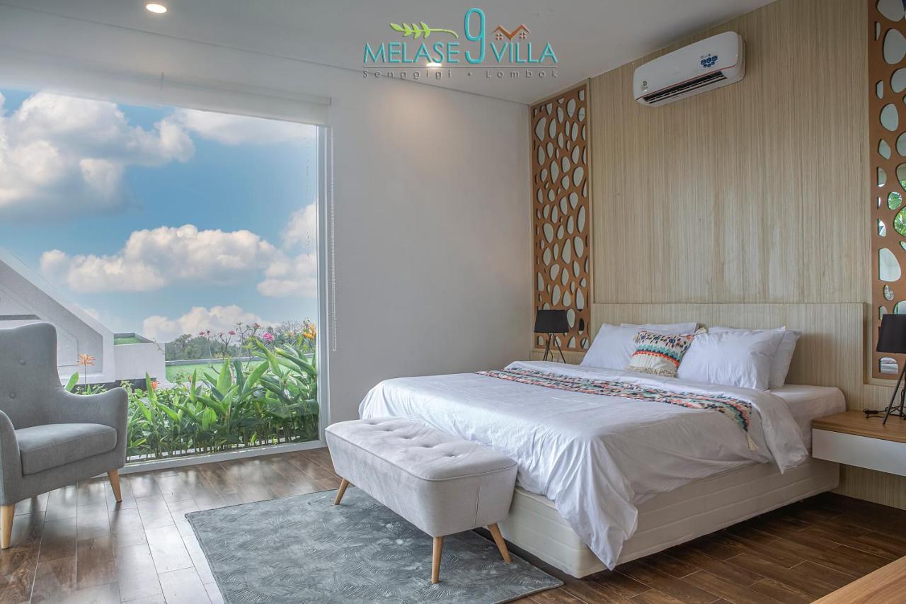 Melase 9 Villa, Senggigi Mataram Exteriör bild